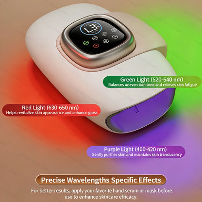 Electric Hand Massager Wrist Joint Numbness Airbag Massage Red Light Hot Compress Relieve Hand Pain Relax Hand Massage SPA Care