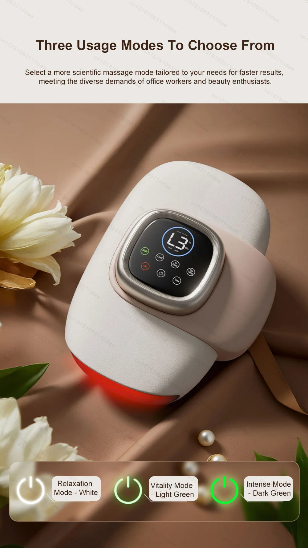 Electric Hand Massager Wrist Joint Numbness Airbag Massage Red Light Hot Compress Relieve Hand Pain Relax Hand Massage SPA Care