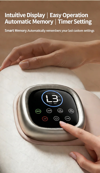 Electric Hand Massager Wrist Joint Numbness Airbag Massage Red Light Hot Compress Relieve Hand Pain Relax Hand Massage SPA Care